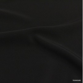 Жоржет Max Mara тънък черен